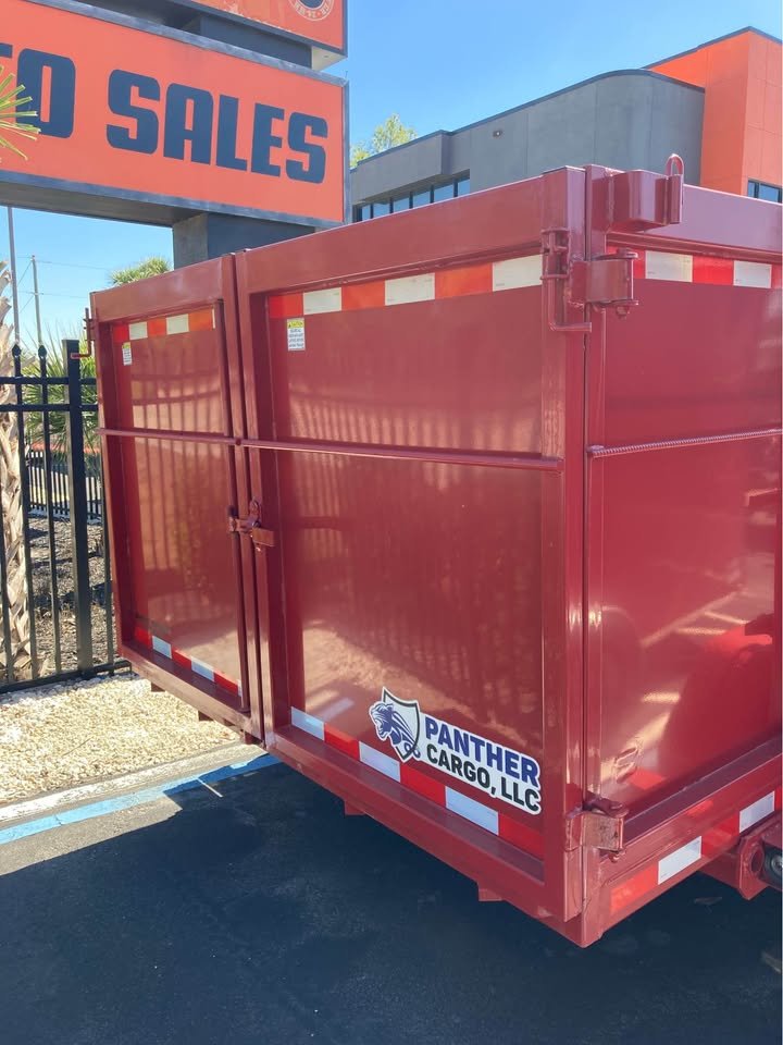 2025 Panther Cargo 7x12TA Dump Trailer — Tandem Axle. image 4