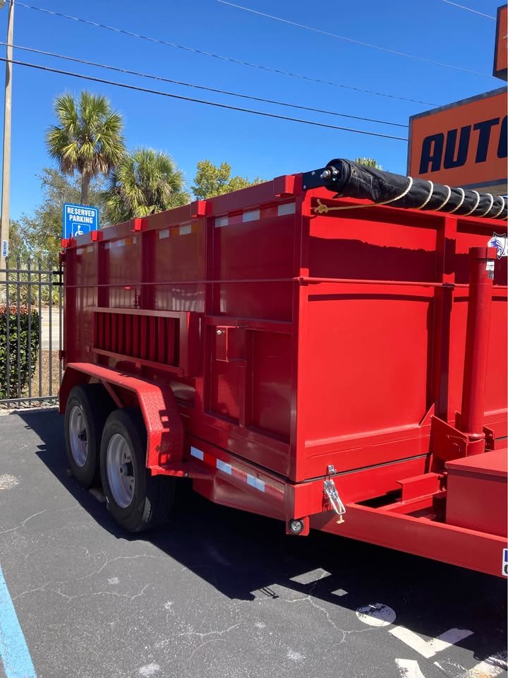 2025 Panther Cargo 7x12TA Dump Trailer — Tandem Axle. image 6