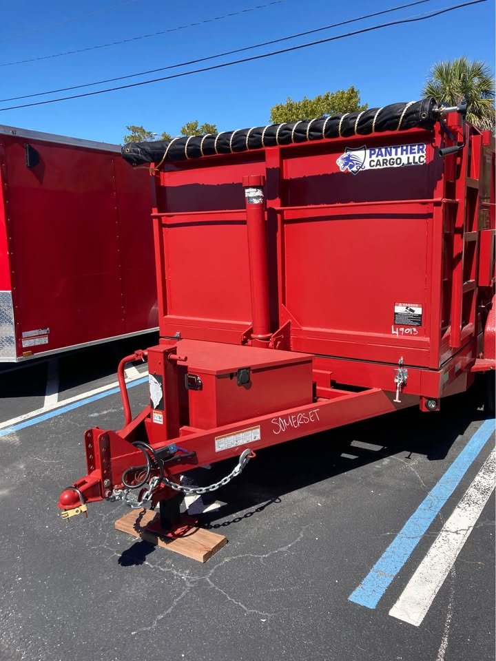 2025 Panther Cargo 7x12TA Dump Trailer — Tandem Axle. image 7