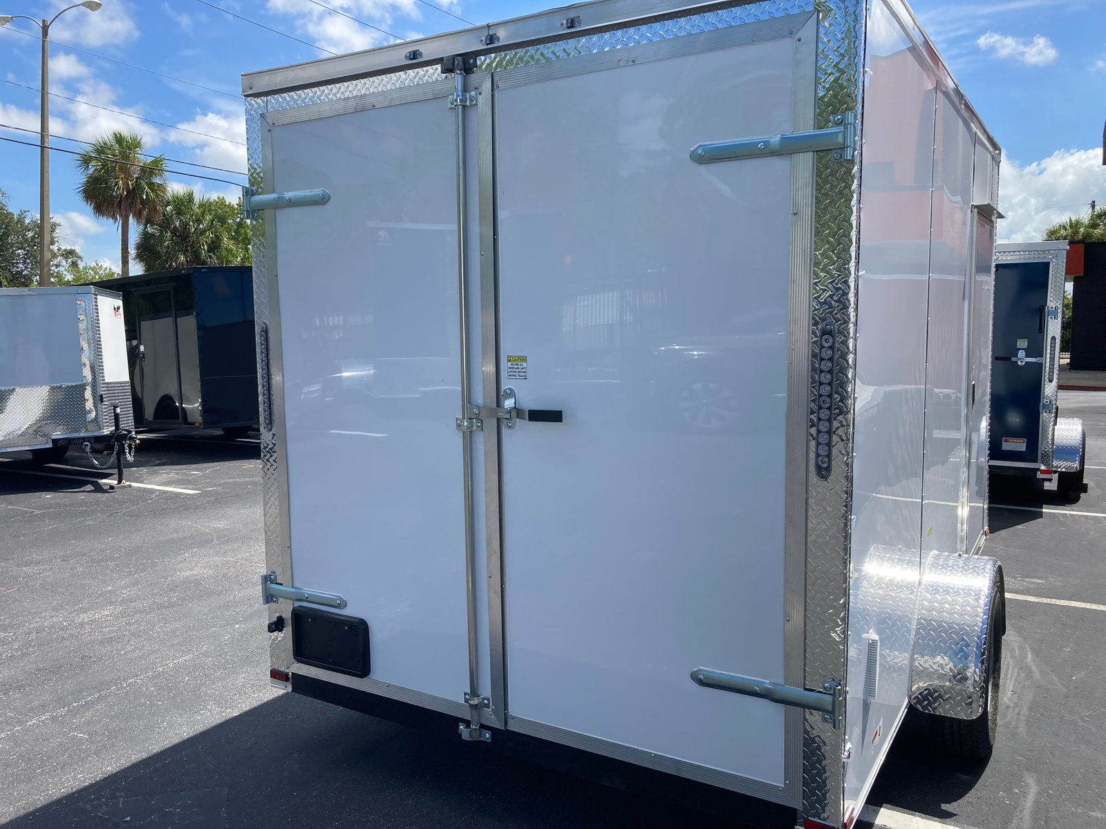2027 Quality Cargo LLC 7x12SA 9" Extra HT, Barn Doors image 5
